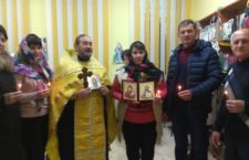 Священник єпархії освятив приміщення бібліотеки в селі Уланів